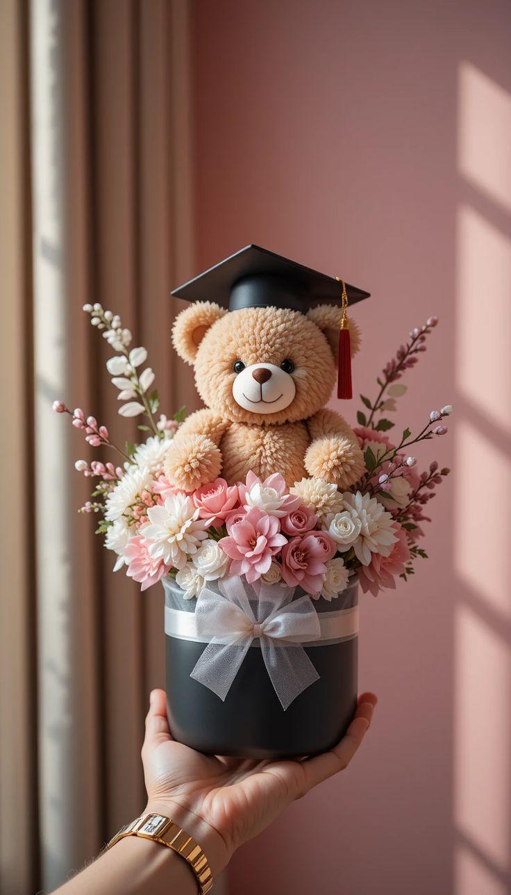 gấu tốt nghiệp