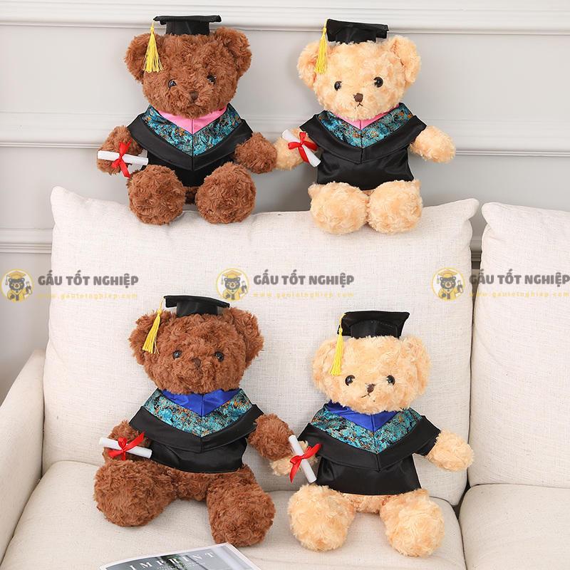 Xưởng May Gấu Bông Tốt Nghiệp Giá Rẻ Tại HCM Uy Tín, Nhận Đơn Số Lượng Lớn 1 gấu bông tốt nghiệp