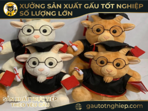 Nhận Thiết Kế & May Gấu Bông Theo Yêu Cầu