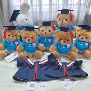 gấu tốt nghiệp