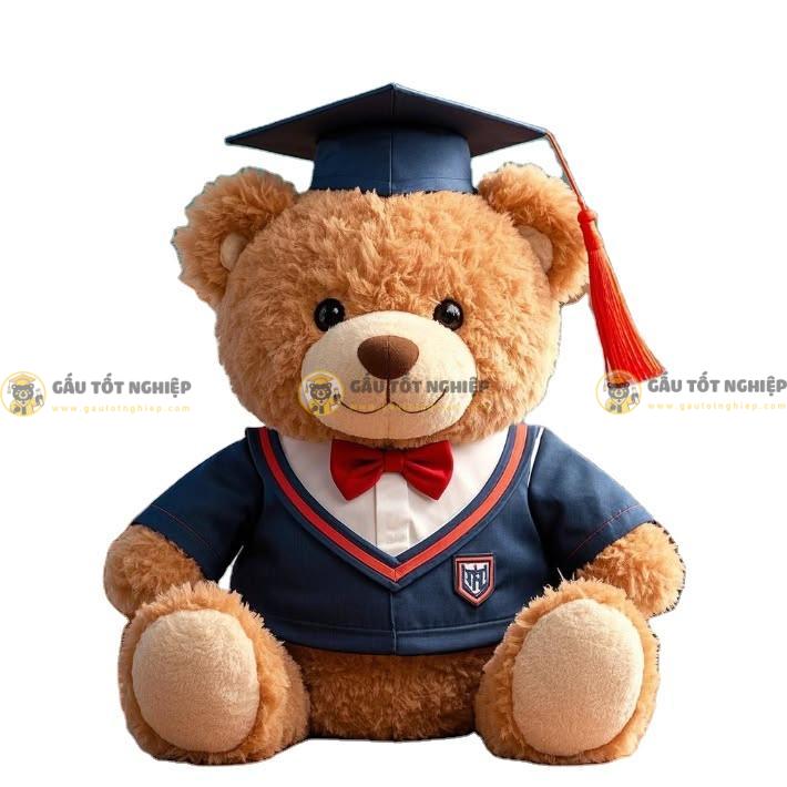 Xưởng Sản Xuất Gấu Tốt Nghiệp Số Lượng Lớn – Thiết Kế Theo Yêu Cầu, Giá Tốt Tại ZoZo 1 gấu tốt nghiệp