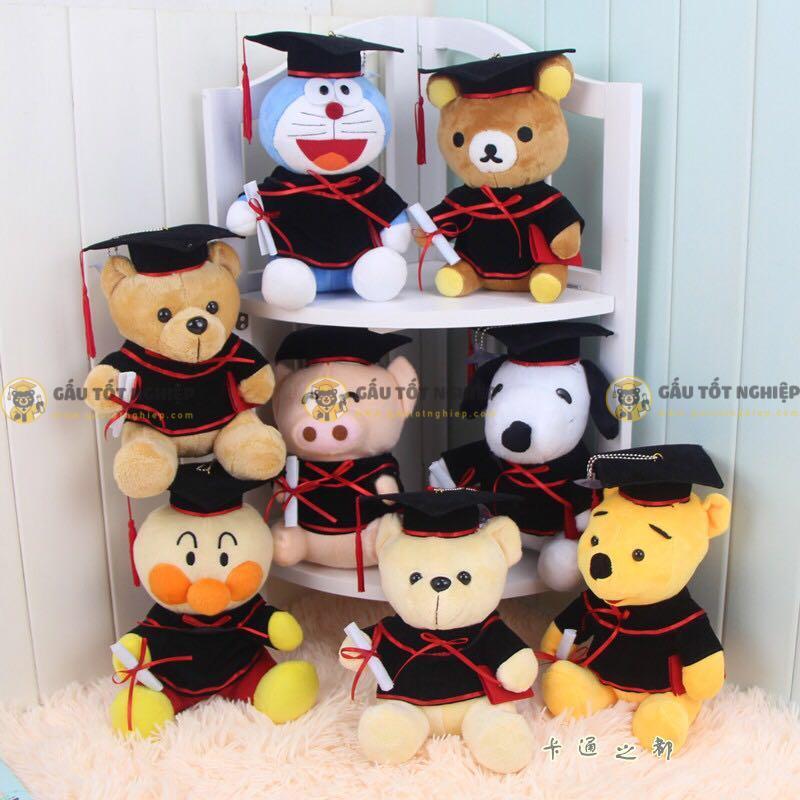 Gấu Tốt Nghiệp Phù Hợp Làm Quà Cho Ai? Gợi Ý Đối Tượng Tặng Ý Nghĩa 1 gấu tốt nghiệp