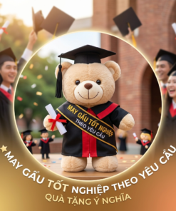 May gấu tốt nghiệp theo yêu cầu