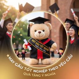 May gấu tốt nghiệp theo yêu cầu