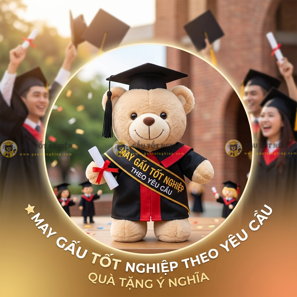 May gấu tốt nghiệp theo yêu cầu 3 May gấu tốt nghiệp theo yêu cầu
