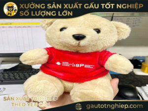 Gấu bông quảng cáo in theo yêu cầu