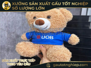 Gấu Bông Quảng Cáo Thương Hiệu – Gia Công Theo Yêu Cầu SLL