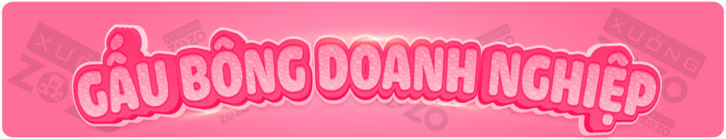 gau bong doanh nghiep