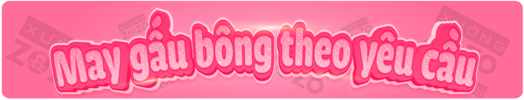 gau bong theo yeu cau